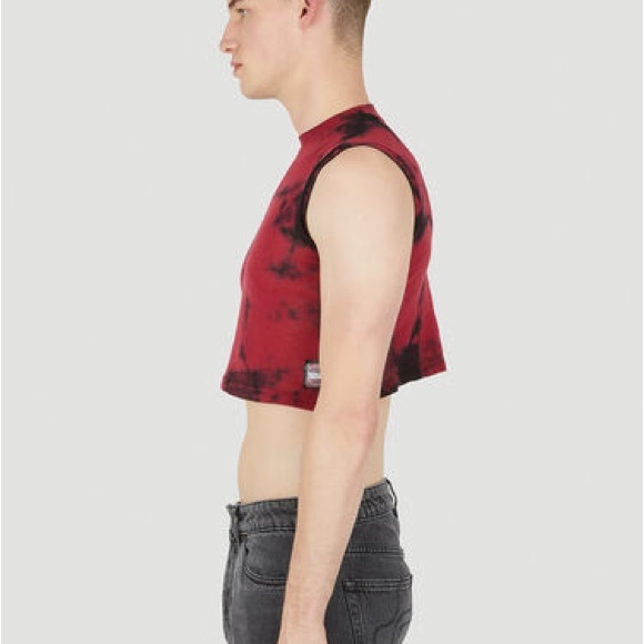 NWT BOILER ROOM Mesh Obsidian Rave Tank 🪩 - Picture 2 of 7